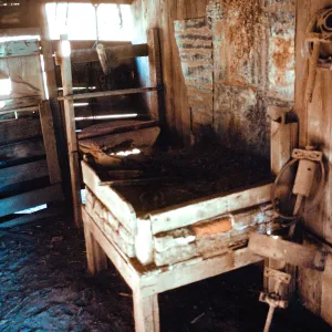 blacksmiths forge, Scorpion Ranch, Santa Cruz Island