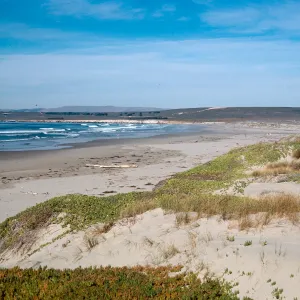 beach & dunes at Surf, Santa Ynez River, Santa Barbara County