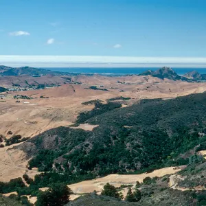 Los Osos Valley from West Cuesta Grade Road, San Luis Obispo County