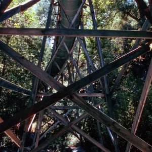 flume to Jameson Lake from Alder Creek, Santa Barbara County