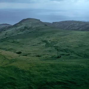 oil well & vicinity, Santa Cruz Island