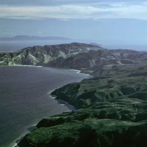 Prisoners to China Harbors view, Santa Cruz Island