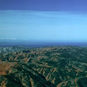 view of Sierra Blanca, Santa Rosa, San Miguel Islands, Santa Cruz Island
