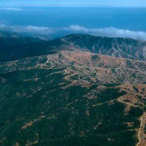 South ridge by Willows Canyon, Santa Cruz Island