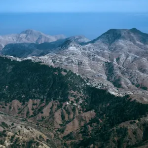 Christy Pines & Sierra Blanca ridge, Santa Cruz Island