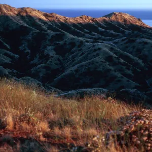 Las Torres from Coches Prietos Road, Santa Cruz Island