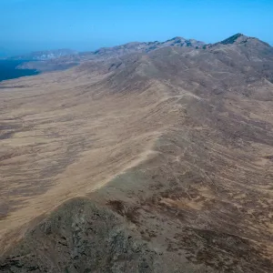 West Point ridge, looking East, Santa Cruz Island