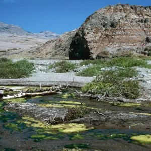 mouth of Christy Canyon, Santa Cruz Island