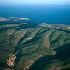 East of navy base, Santa Cruz Island