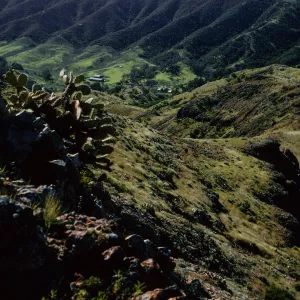 Stanton Ranch from trail to Peak 1848 East, Santa Cruz Island