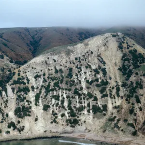 bluffs, Santa Cruz Island