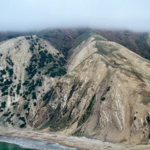 bluffs, Santa Cruz Island