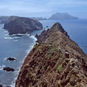Inspiration Point view - looking West from East Anacapa Island
