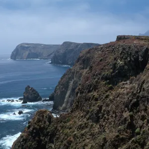 East Anancapa Island--bluffs on S side