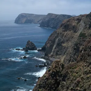 East Anancapa Island--bluffs on S side