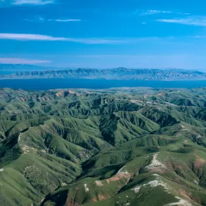 Santa Rosa Island, view of santa Cruz Island