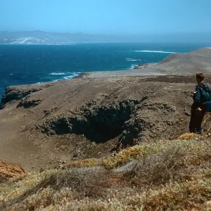 looking Southeast from Bay Point toward Cardwell Point & Santa Rosa Island, San Miguel Island