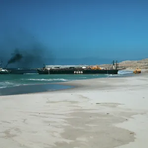 barge, Daytona Beach, San Nicolas Island