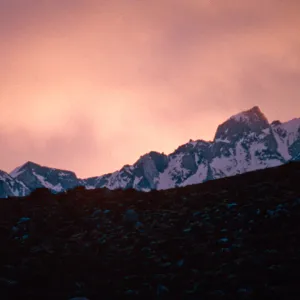 Sierra Nevada above Bishop, June, 1995