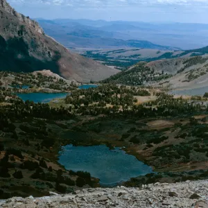 Frog Lakes - K on trail, 8/29/1966