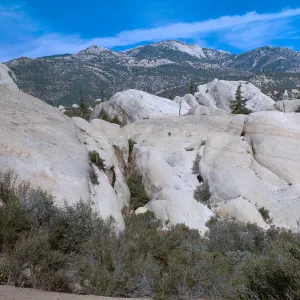 Piedras Blancas, upper slope, upper Sespe, Northeast of Lyon Canyon