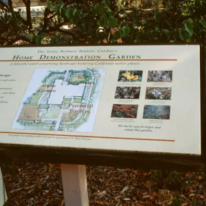 Home Demonstration Garden Display