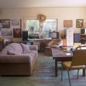 Gane House interior