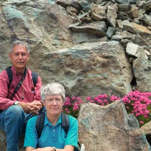 Bob Haller and Cathy Rose, Lakes Basin, Plumas County